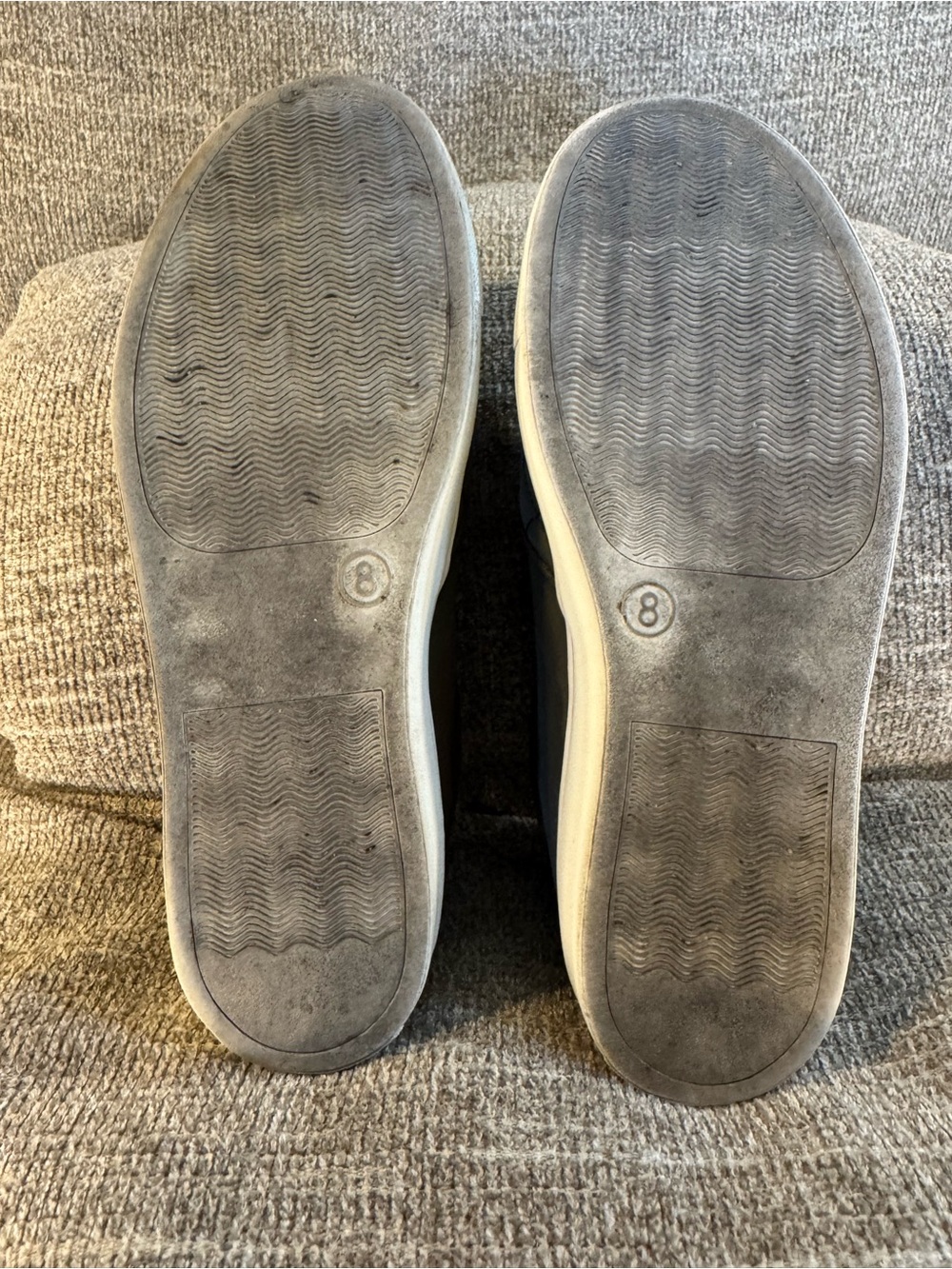 A New Day Reese Quilted Olive Green Slip On Sneakers Size 8 - Picture 8 of 11